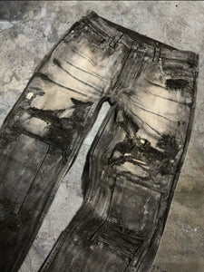 Rusted Double-knee denim