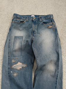Patched Denim