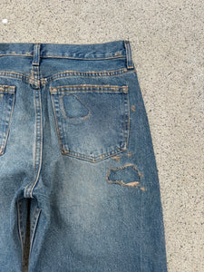 Patched Denim