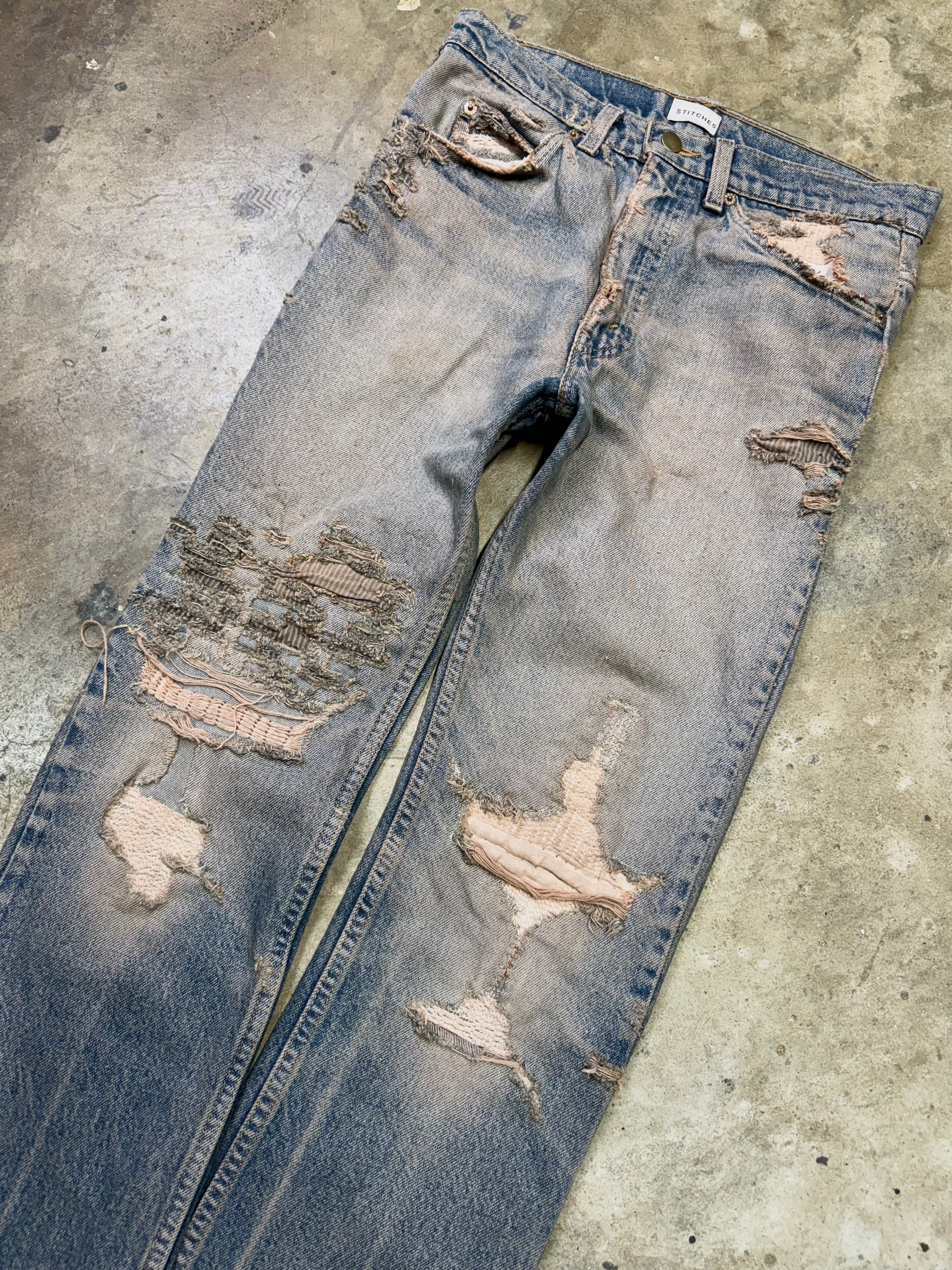Slim Darkwash Muds